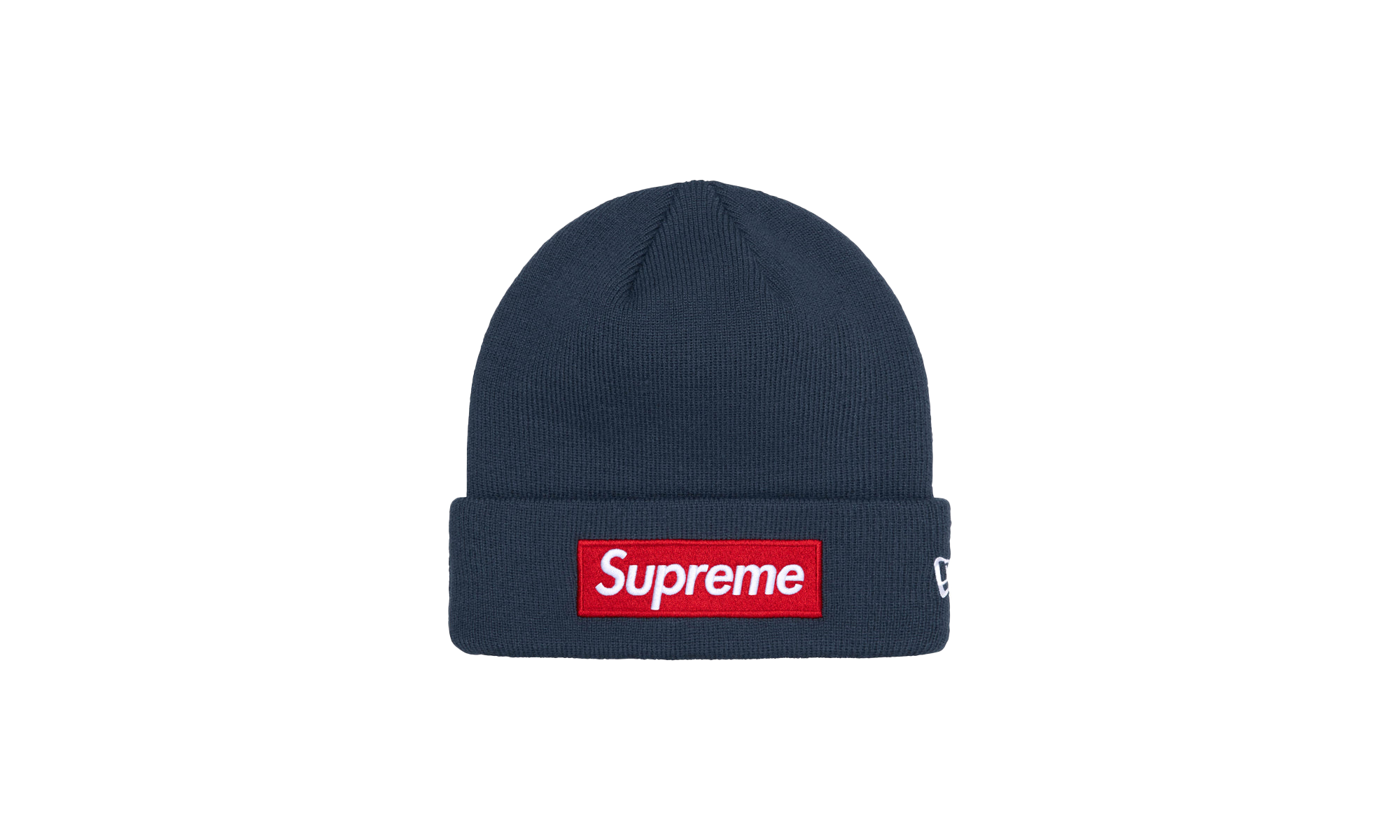 New Era® Box Logo Beanie "FW24 Navy" SU936