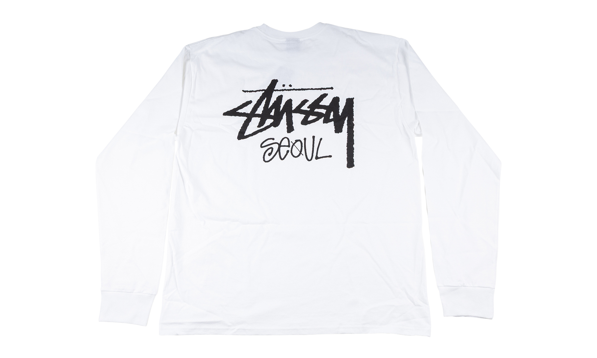 Seoul Chapter Longsleeve Tee "White" STUS443