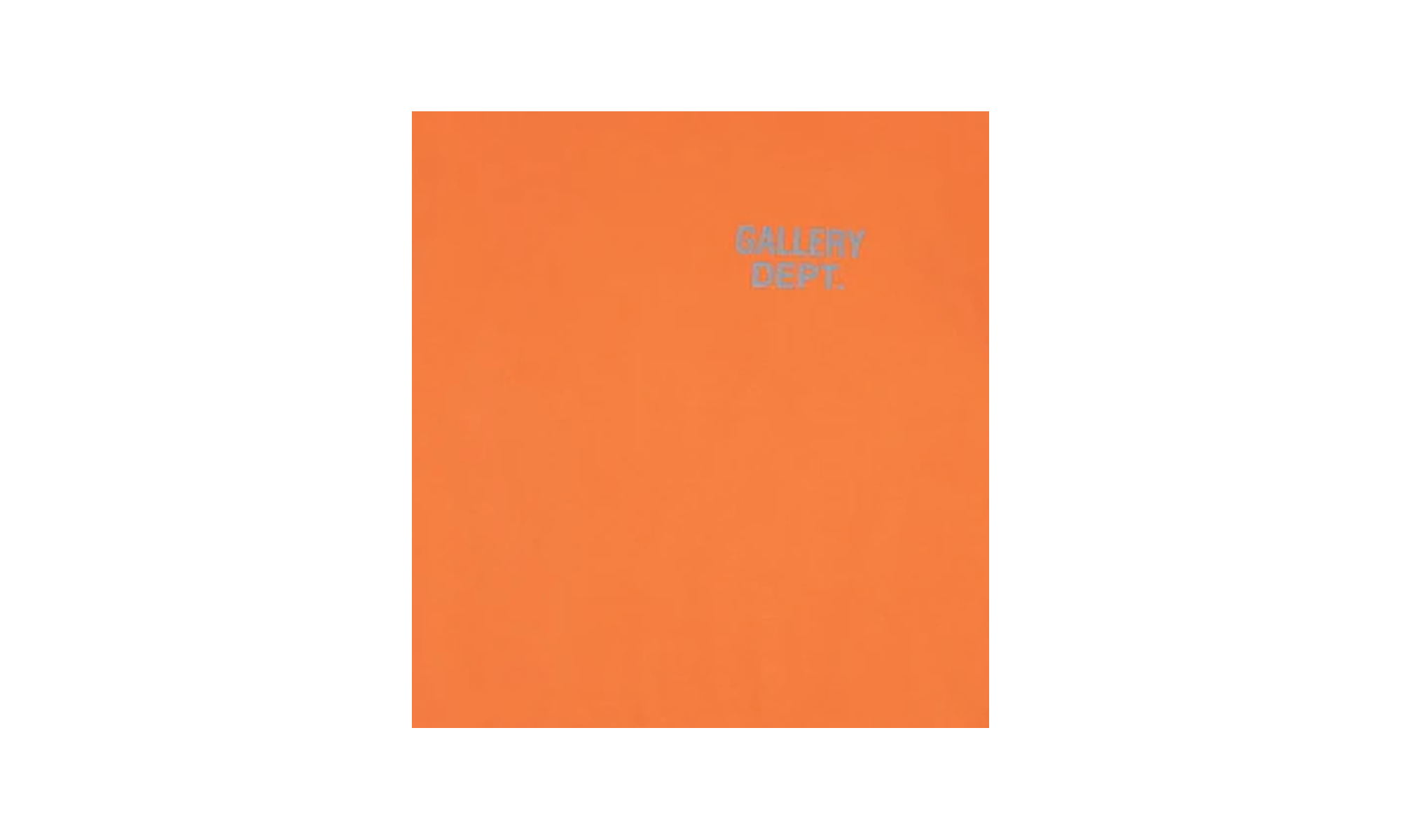 Blurred Logo T-Shirt "Orange" 41FE92B3