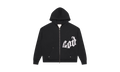 OG Logo V2 Hoodie "Black / Silver Satin" ILYIHXSE