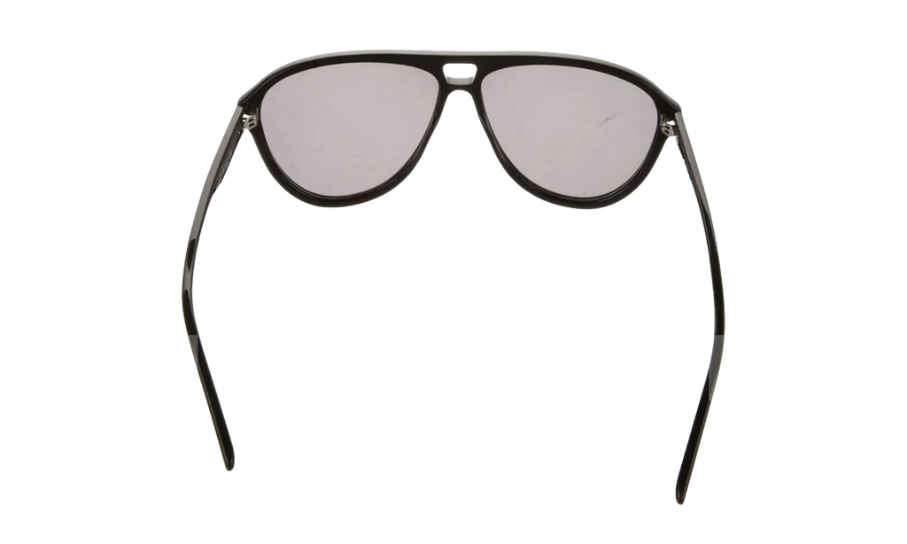 Aviator Logo Sunglasses "Black / Black / Silver" XA41764AC BBS