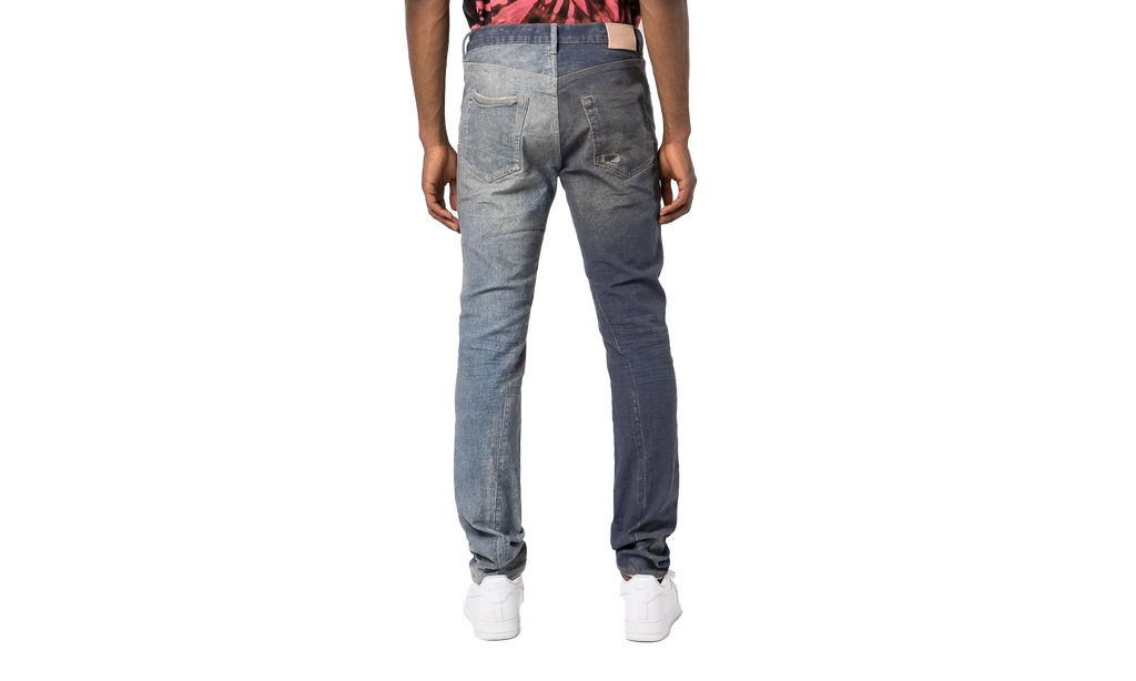 Dirty Mid Printed Denim P001 DMIP222