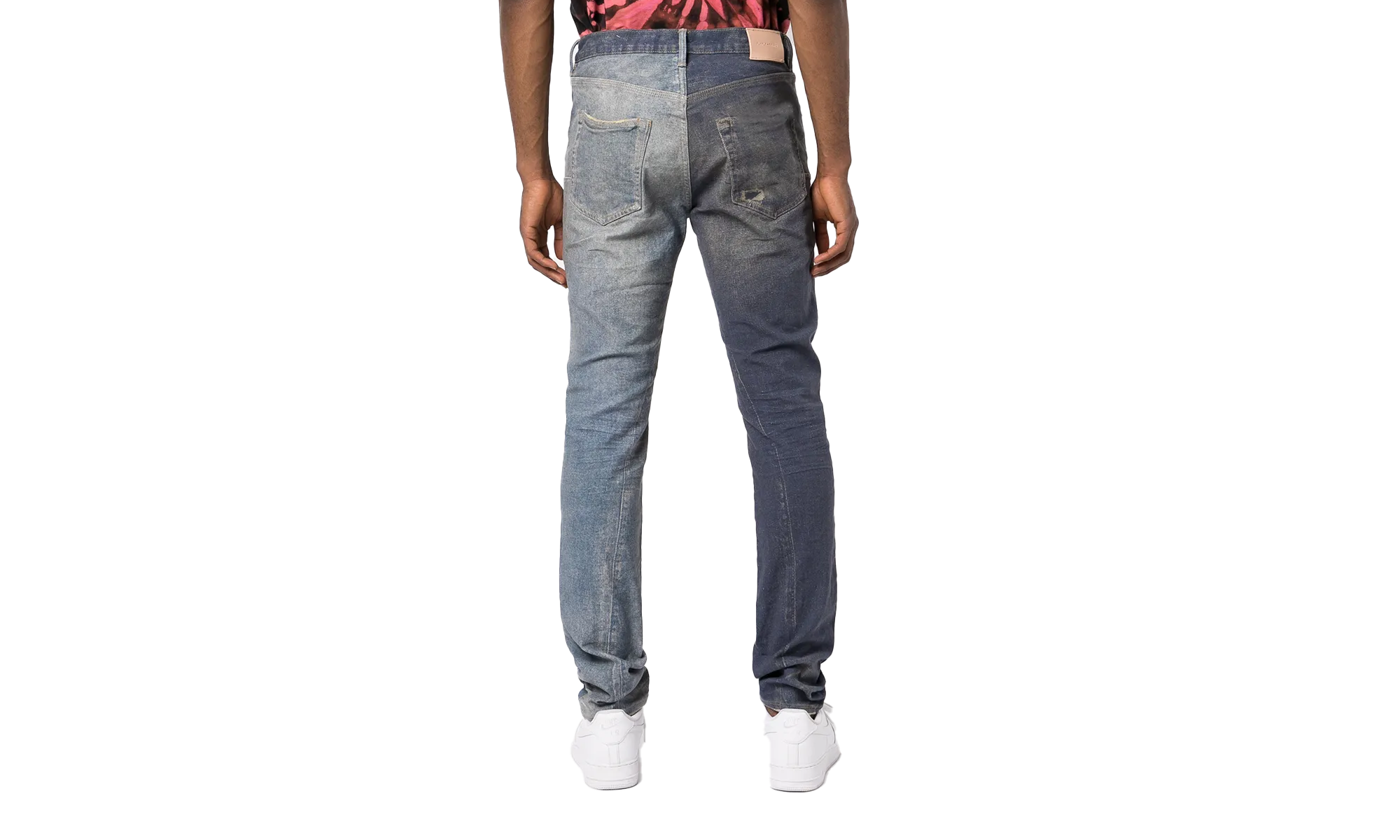 Dirty Mid Printed Denim P001 DMIP222