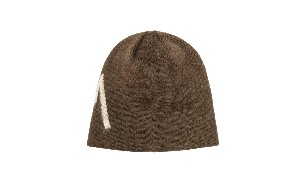 Brushed Out Stock Skullcap "Brown" STUS56