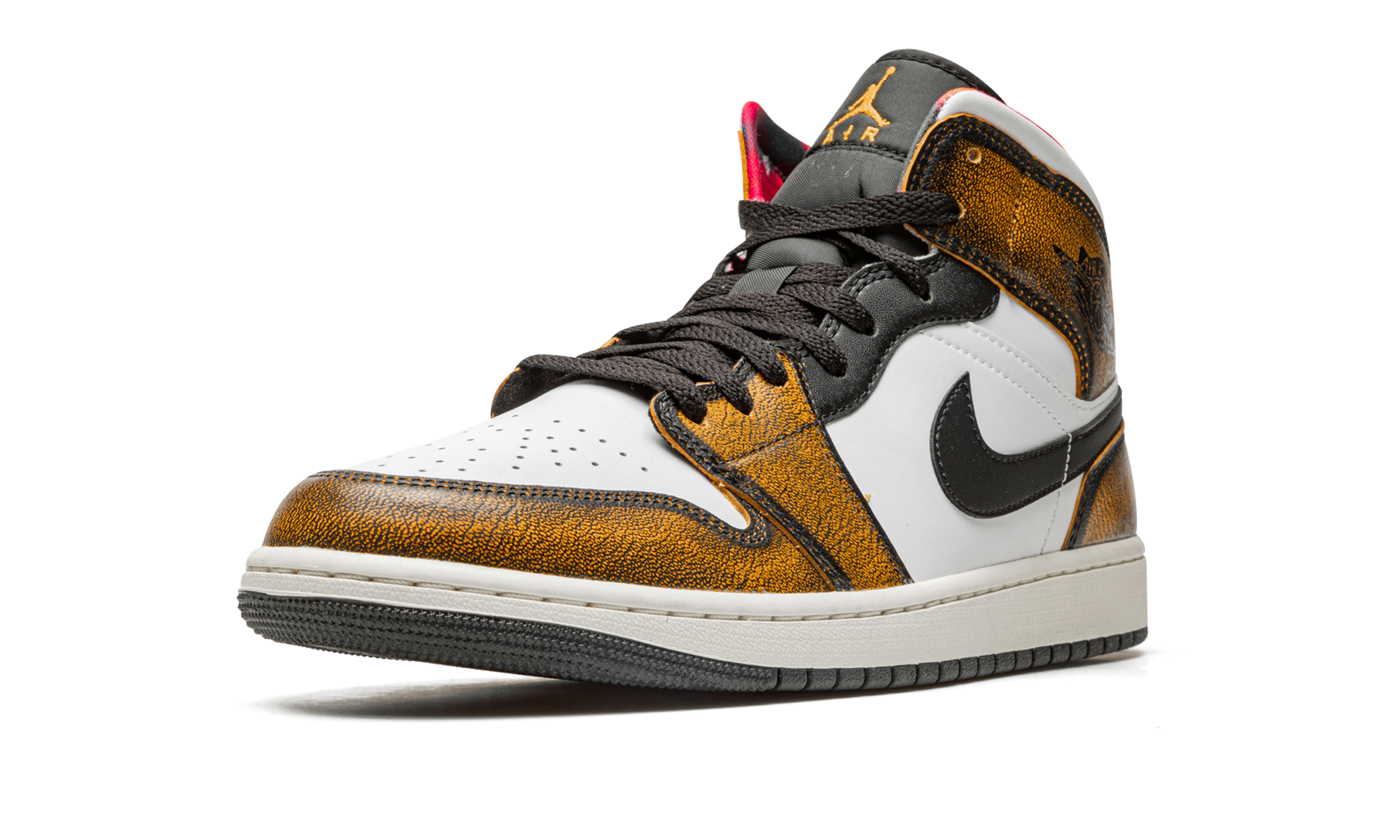 Air Jordan 1 Mid SE "Orange Wear Away" DQ8417 071