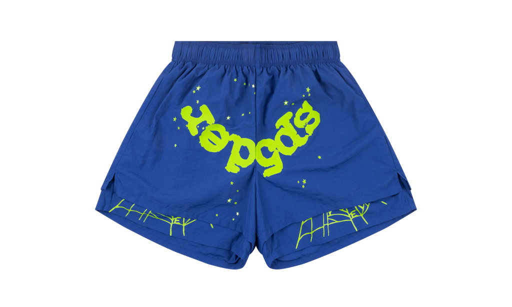 OG WEB DOUBLE LAYER SHORT "Blue" SP5der114