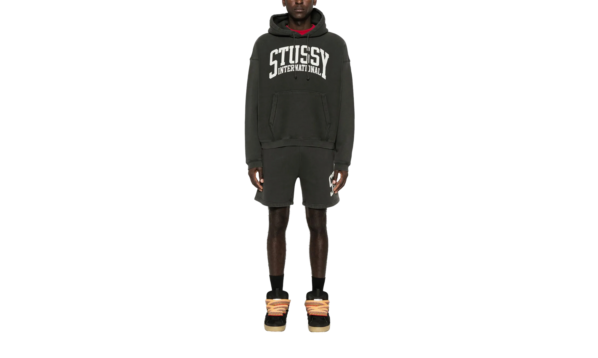 Stussy Intl Relaxed Hoodie "WASHED BLACK" 118550 WABL