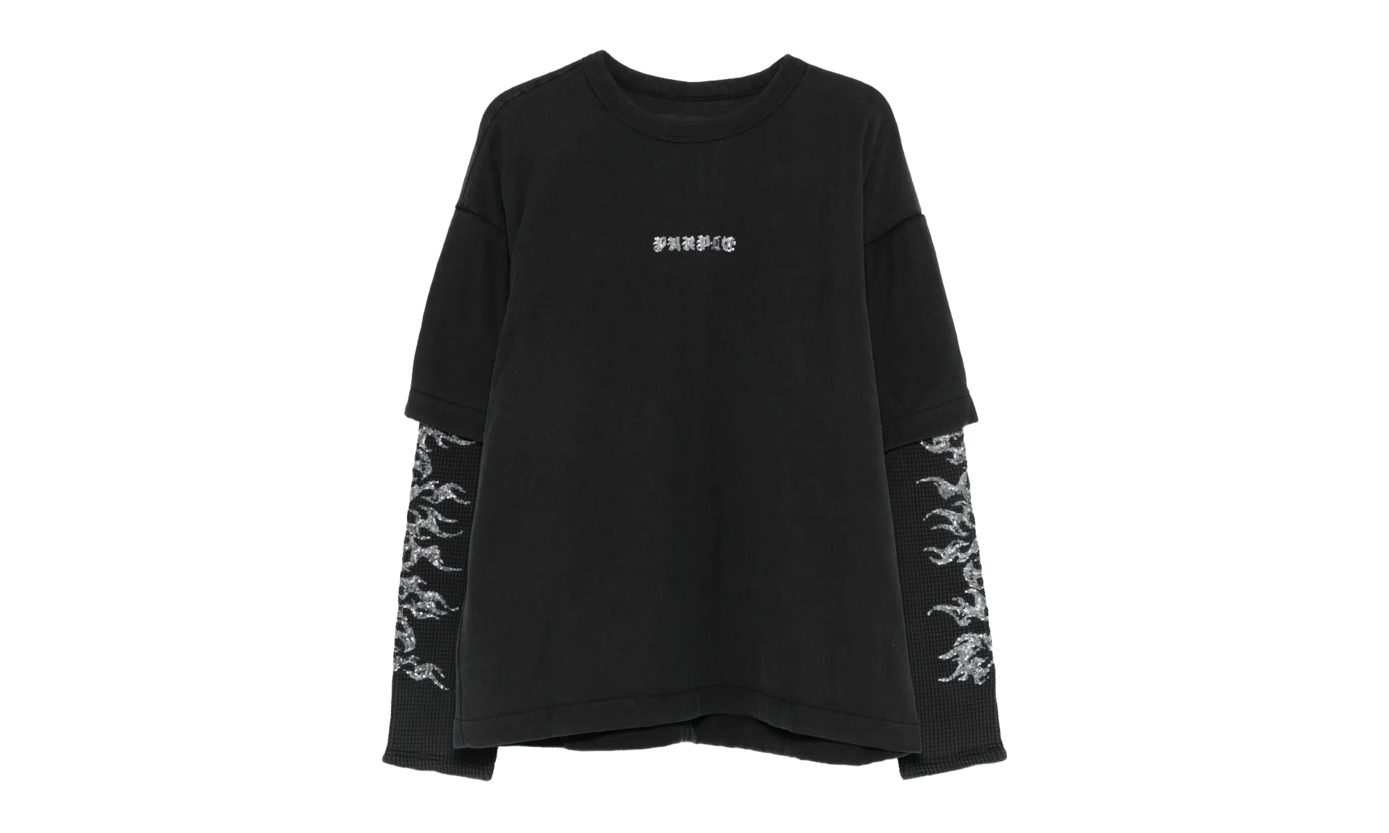 Sequin Flame LS Tee "Black" M2033 TJFS126