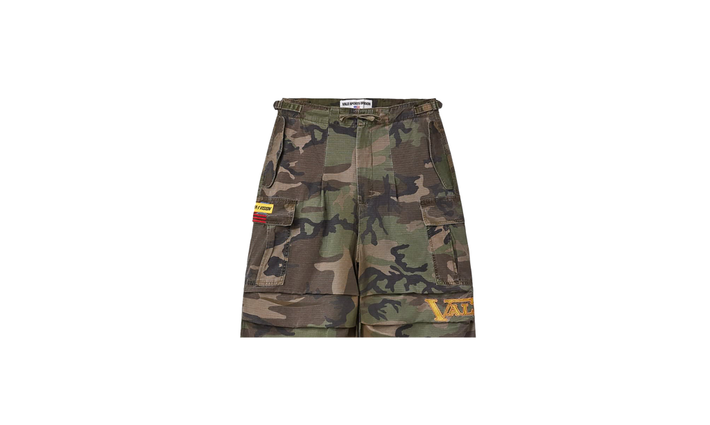 DIV Parachute Cargo Pants "Green Camo" WQD8SIN1