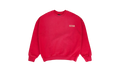 HWT FLEECE CREWNECK "Red" P402 HFRP124