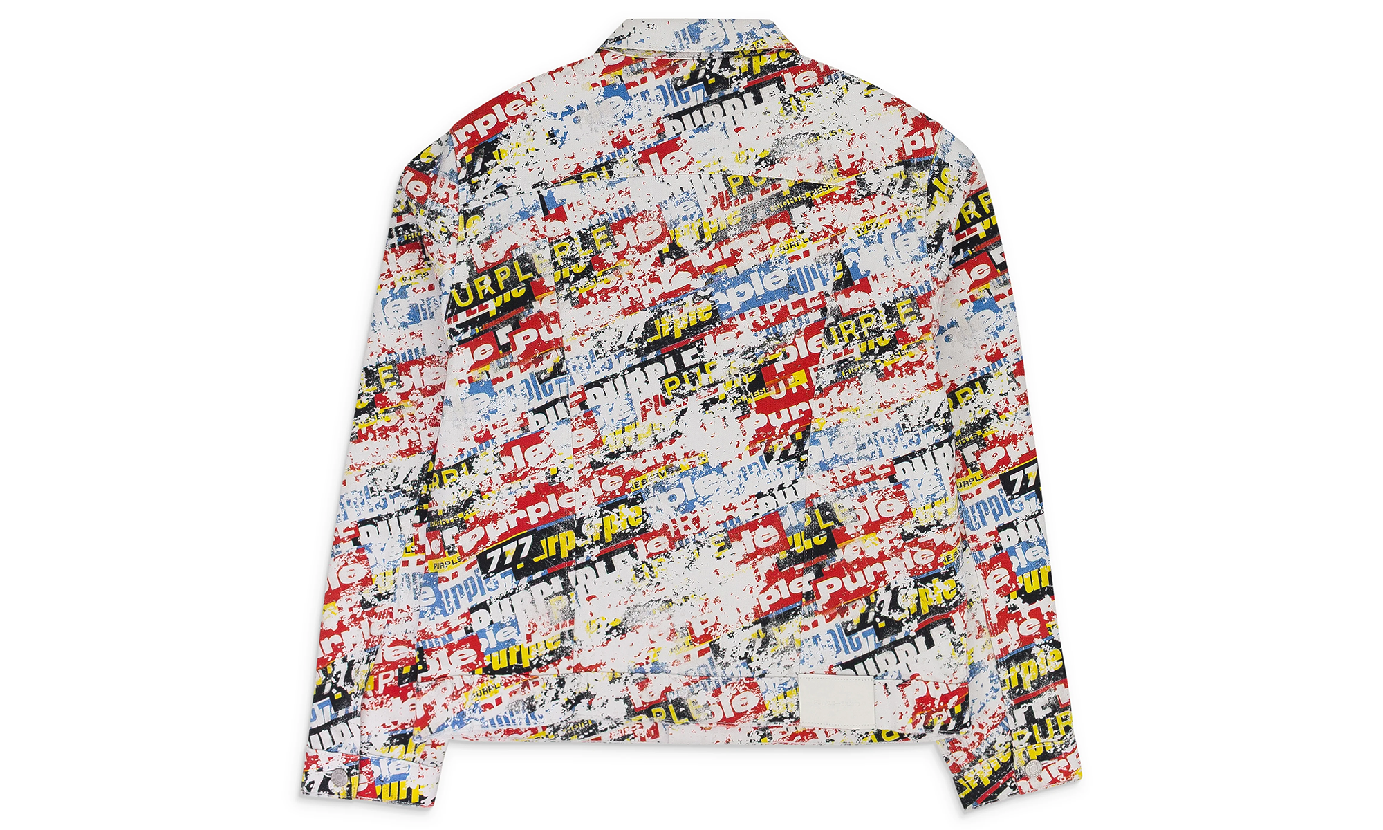 STICKERS TRUCKER AOP DENIM JACKETS "Multi" PRP XOTW 0029