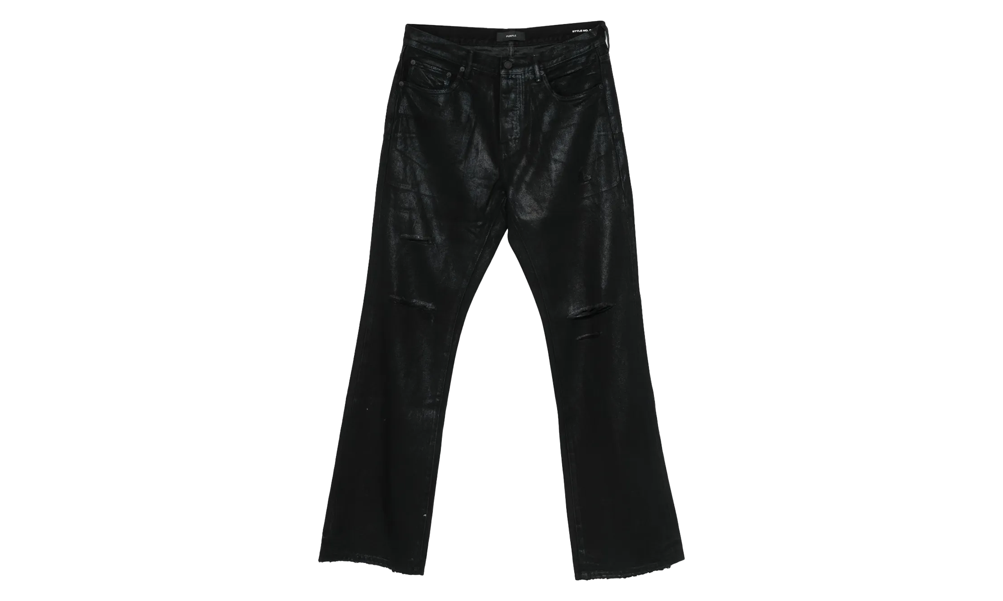 Rinsed Darkest Foil Bootcut "Black" P026 CRBR525