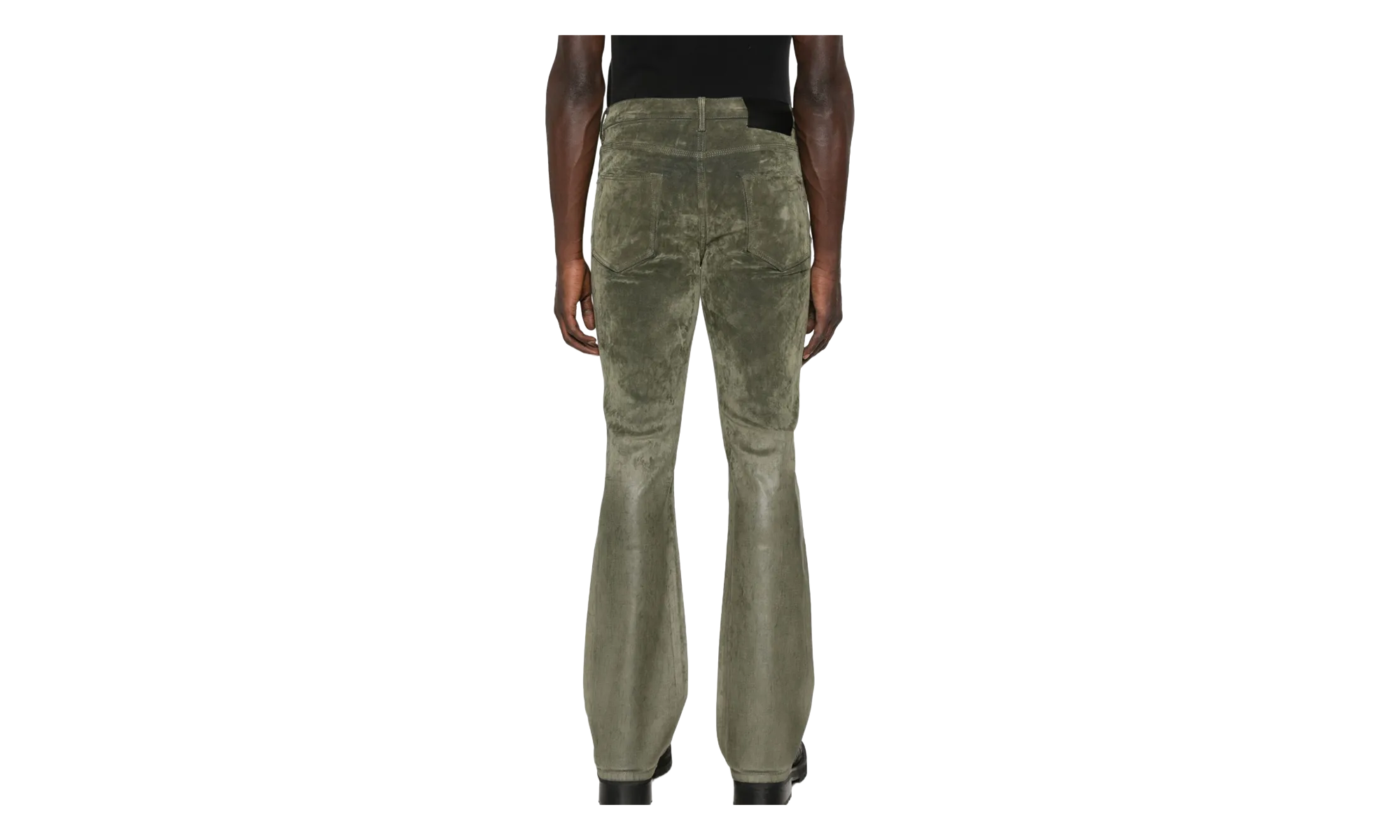 Flock Dipped Flared "Green" P004 FLDF425