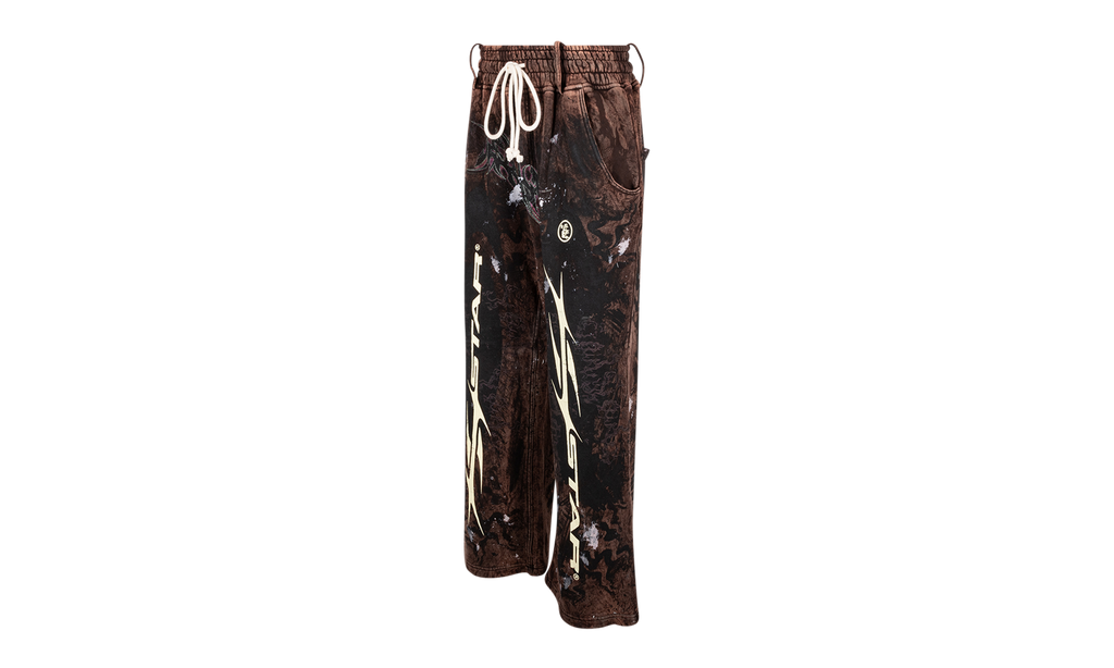 Graffiti Sweatpants "Brown" HSR014