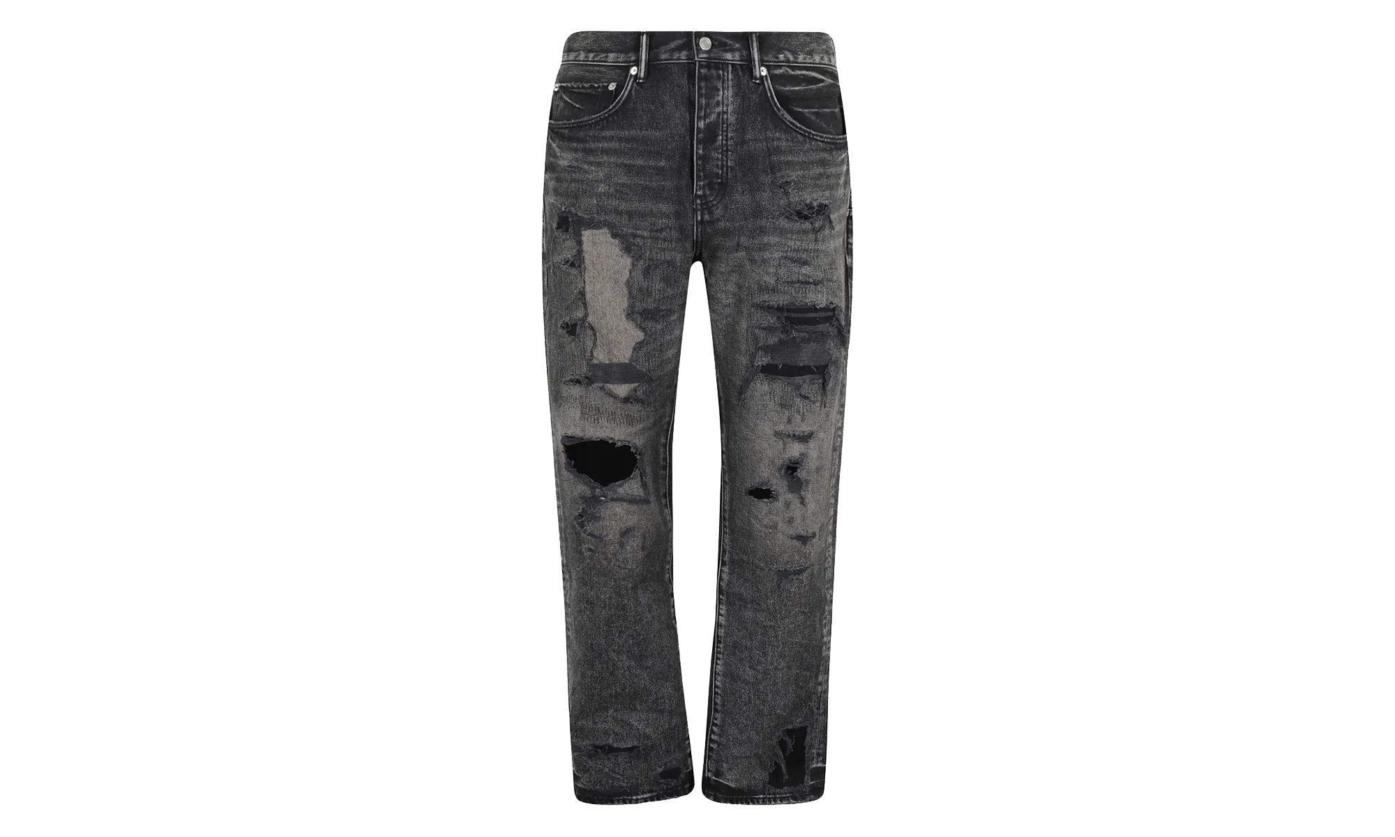 Repair Blowout Jeans "Black" P011 VTWB425