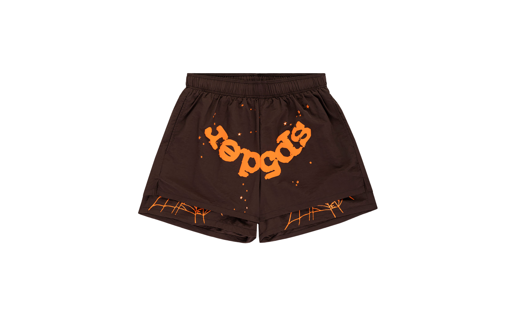 OG WEB DOUBLE LAYER SHORT "Brown & Orange" SP5der115