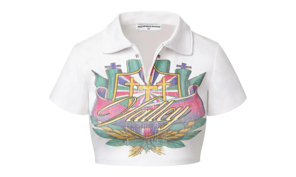 Valor Cropped Rugby Top Wmns "White" 10075730