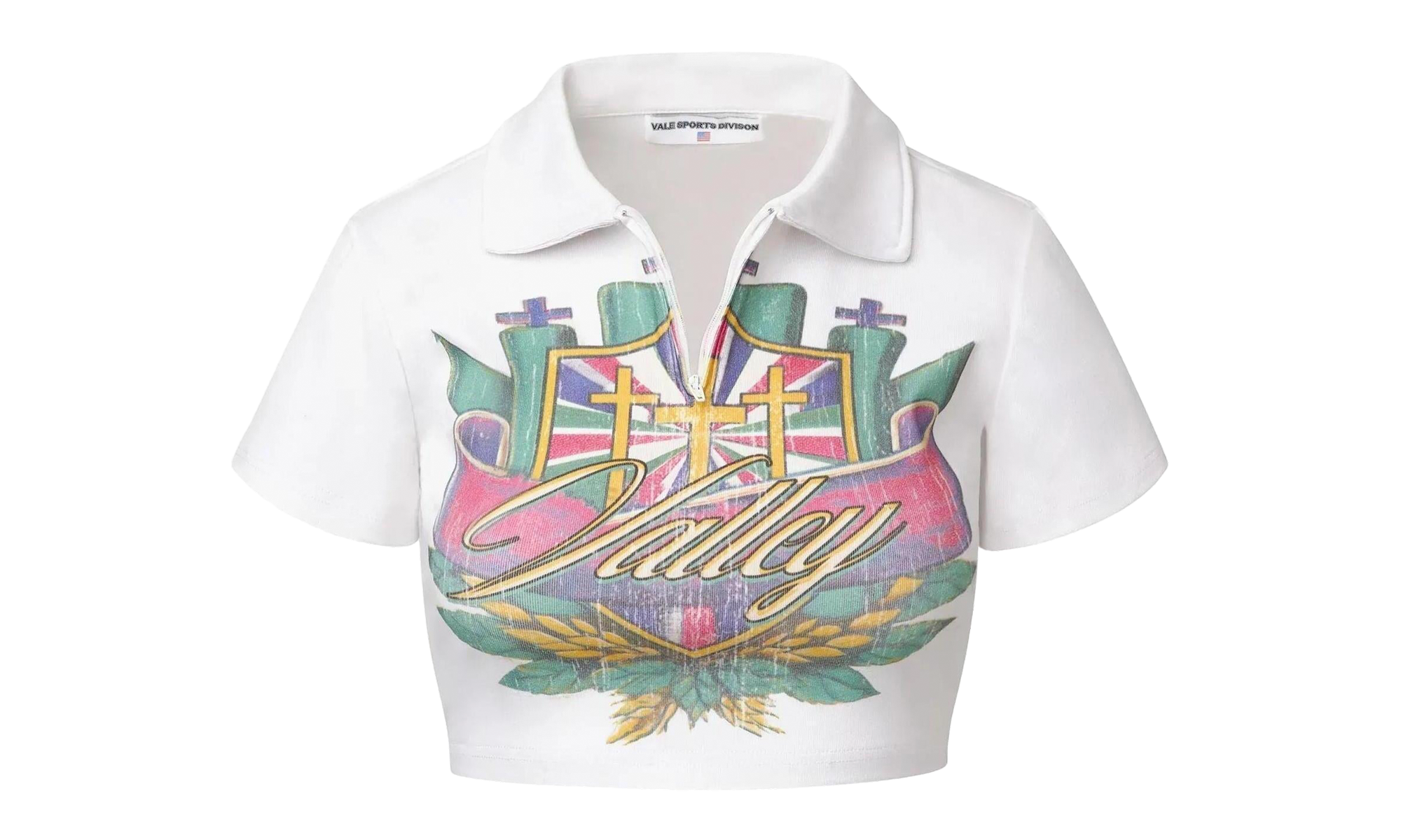 Valor Cropped Rugby Top Wmns "White" 10075730