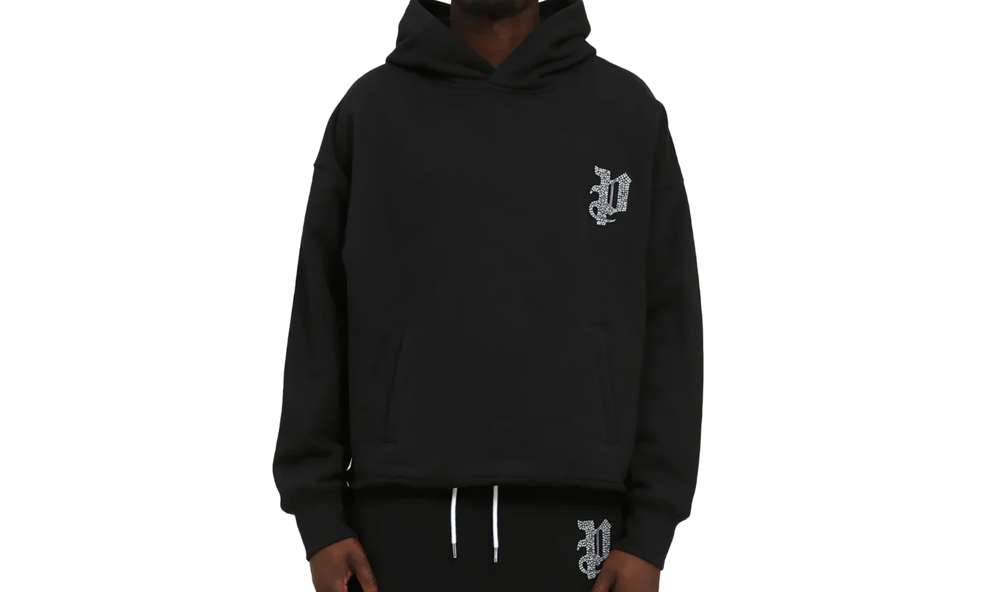 Heavyweight Fleece Hoodie "Black" M4104 HBPP126