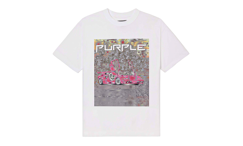 Ditched Textured SS Tee "White" P104 TBDS226