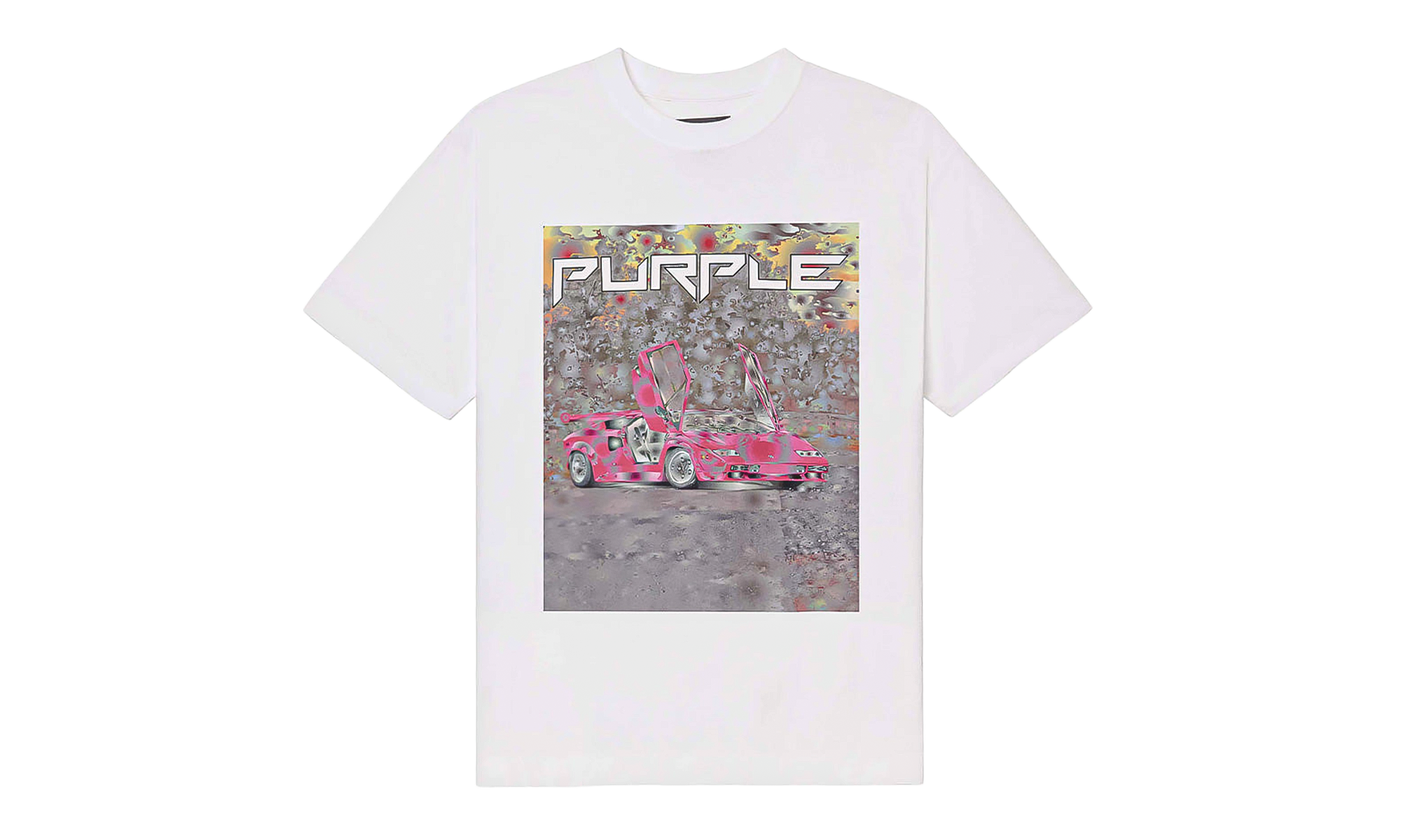 Ditched Textured SS Tee "White" P104 TBDS226