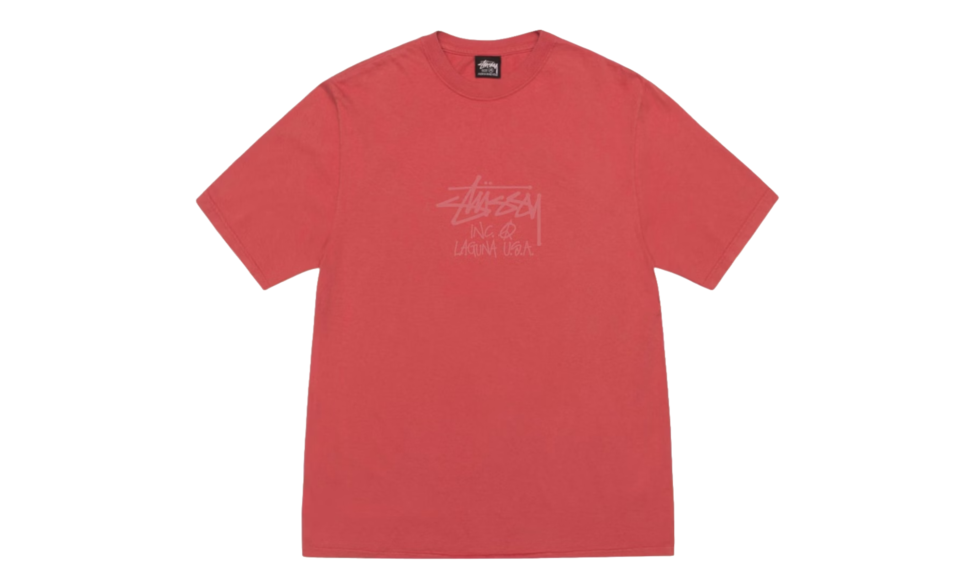 Laguna USA Pigment Dyed Tee "Guava" STUS390