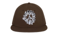 Peace Wreath Snapback Hat "Brown" DT571
