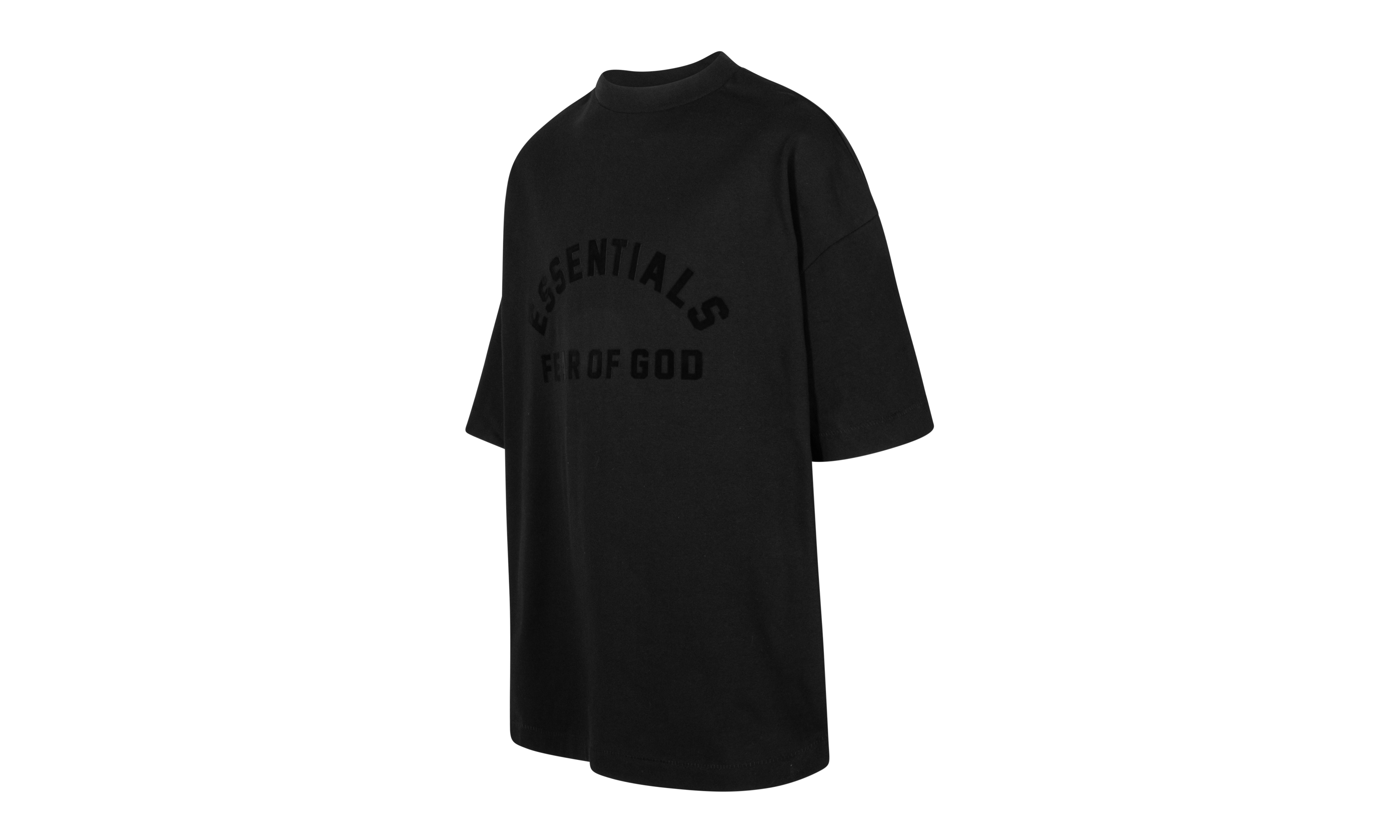 HEAVY JERSEY SS TEE "JET BLACK" 125SP242004F