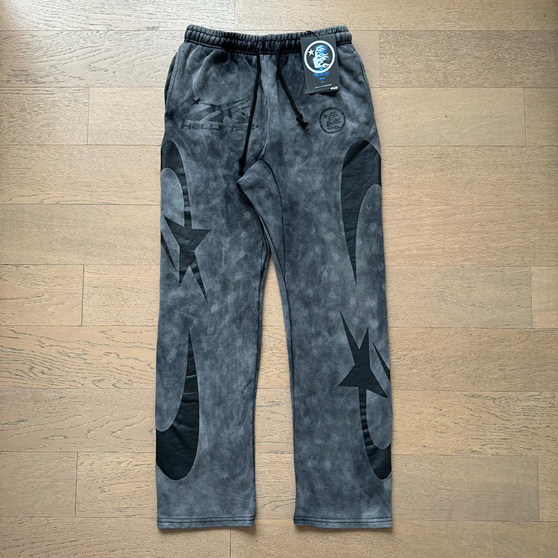 Hellstar Records Graphic Hoodie & Sweatpants Matching Set