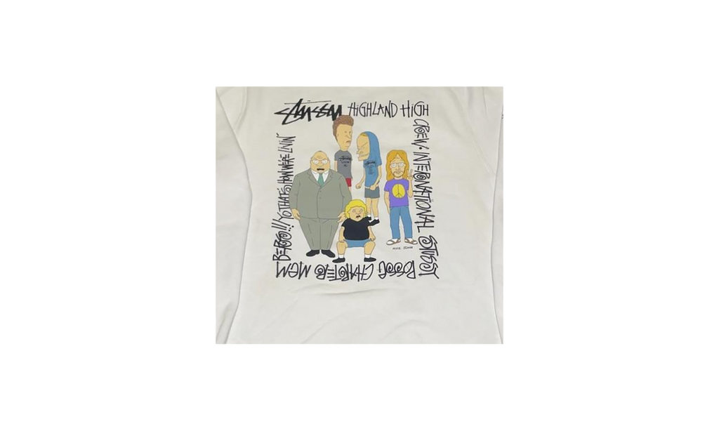 Beavis and Butthead Crewneck "White" STUS71
