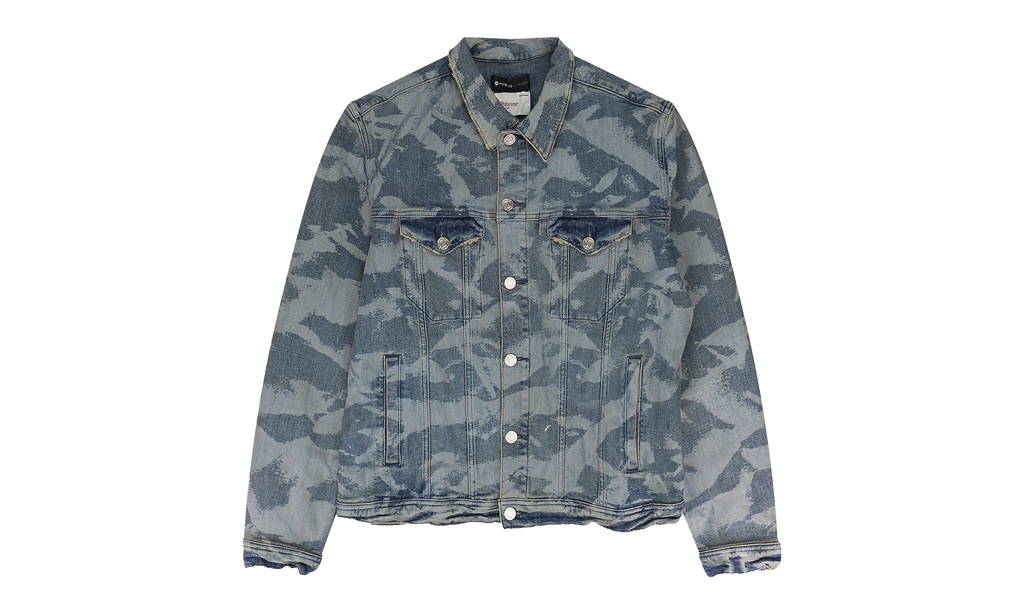 LASER WRINKLED INDIGO "Blue" P024 LWIN422