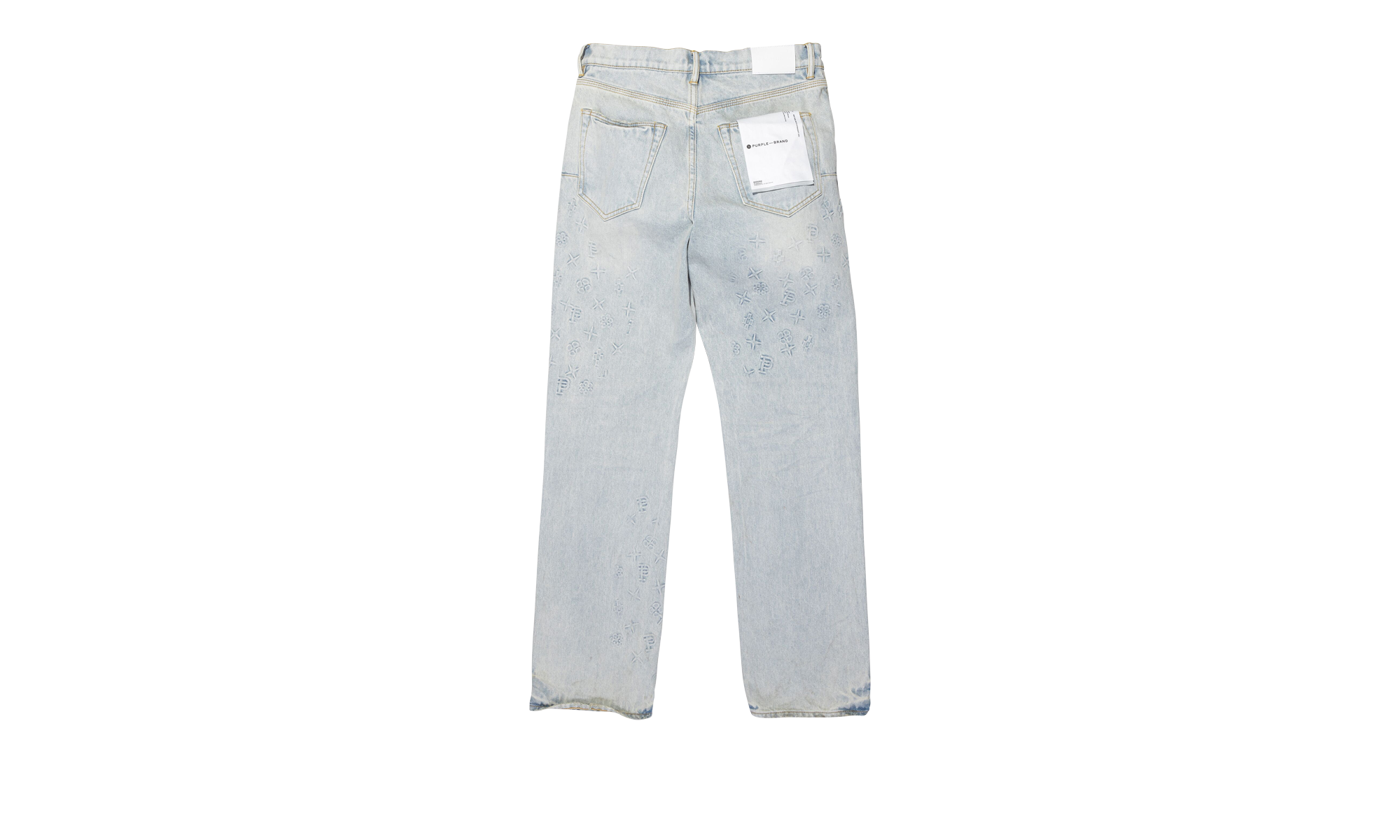 EMBOSSED DENIM "Blue" P011 EMJL423