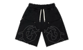 Carpenter-Distressed Shorts "Black" GS150