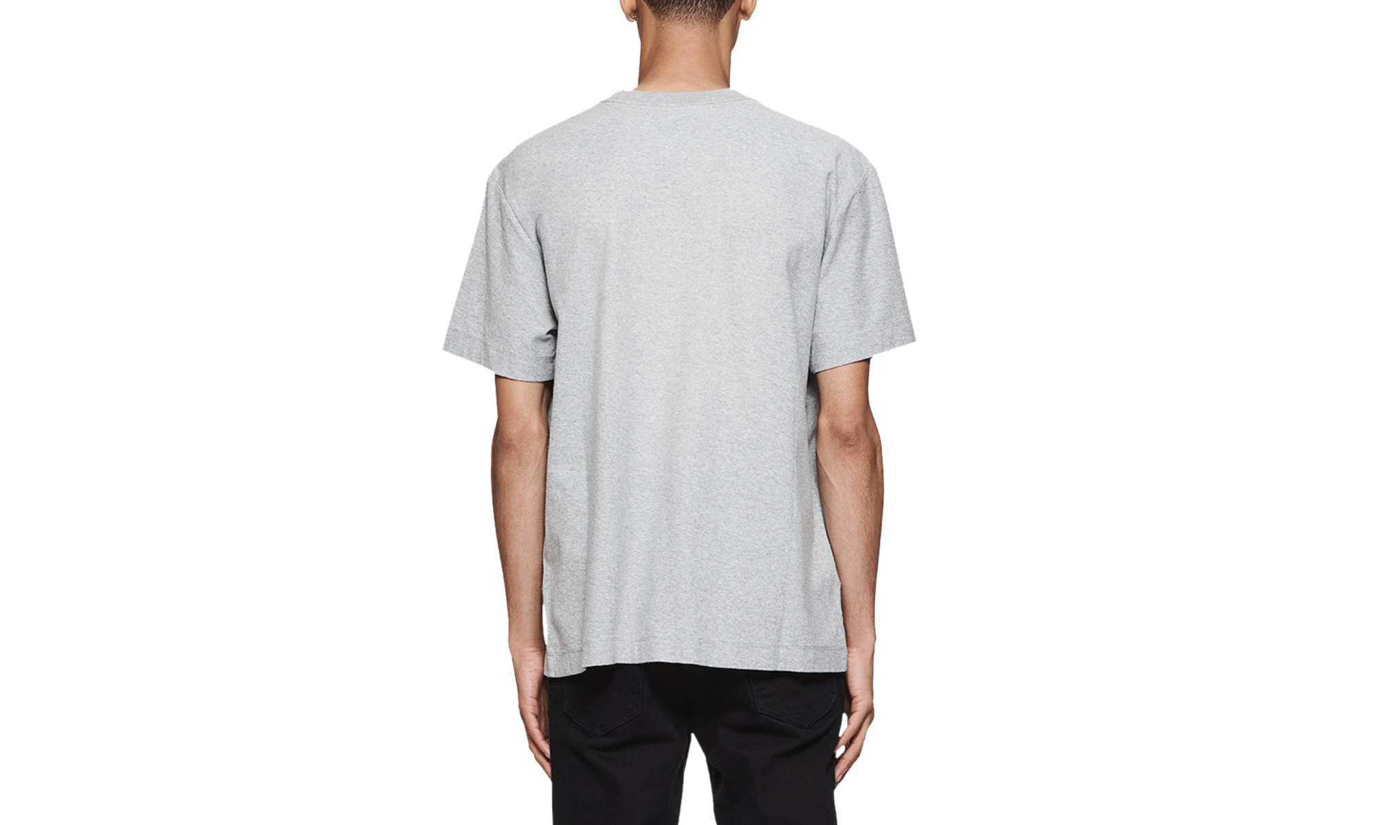 Wordmark Tee 'Heather Grey' "Grey" P104-JWHG324