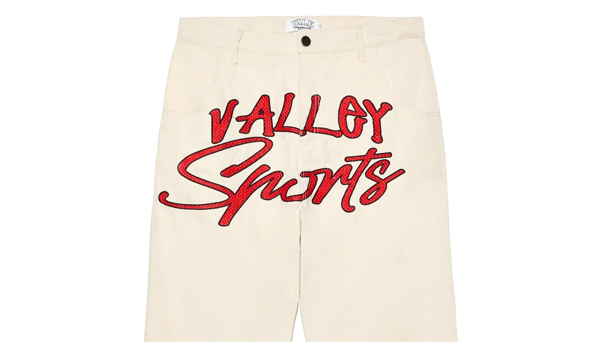 Symbol Denim Pants "White" VAL161
