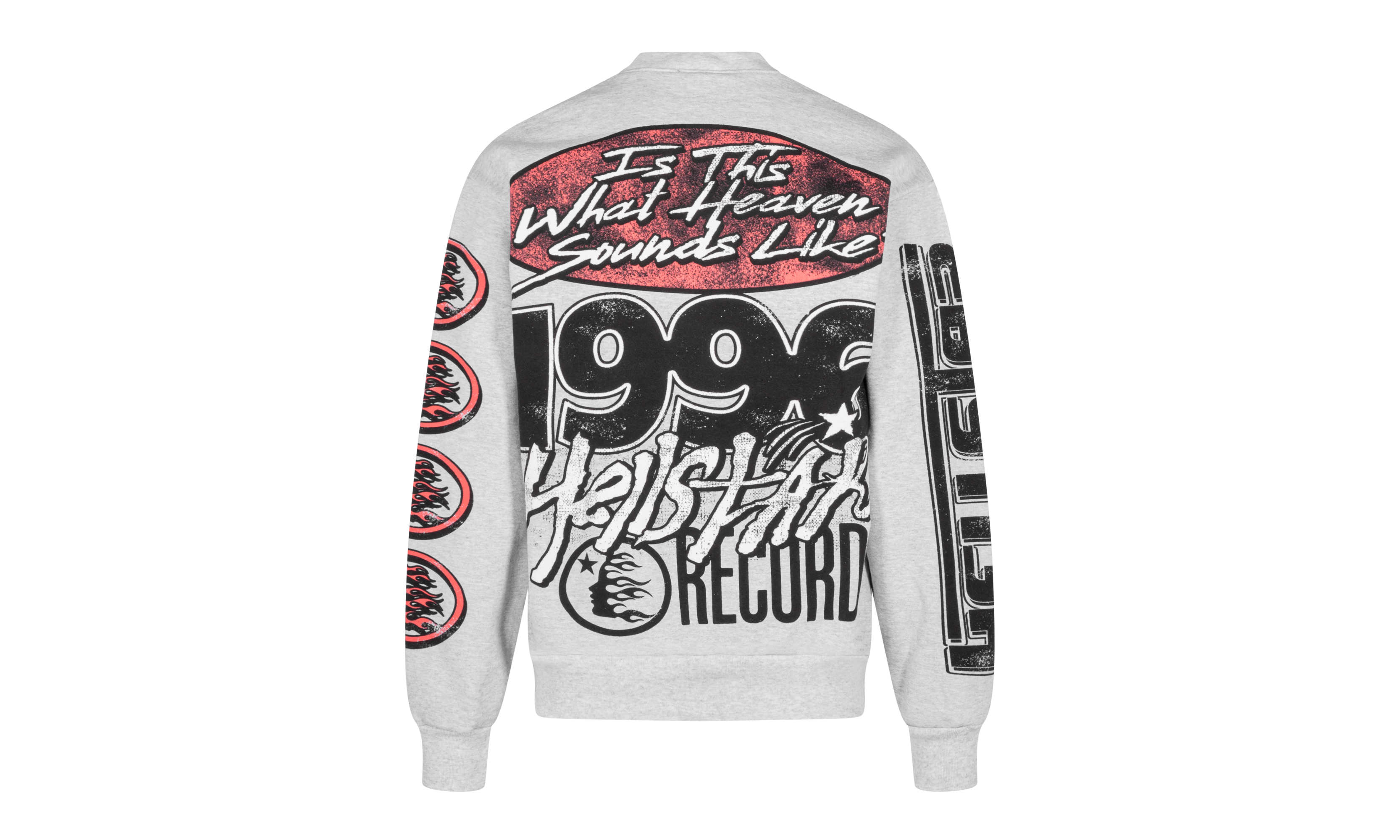 Records Crewneck "Grey" HSR026