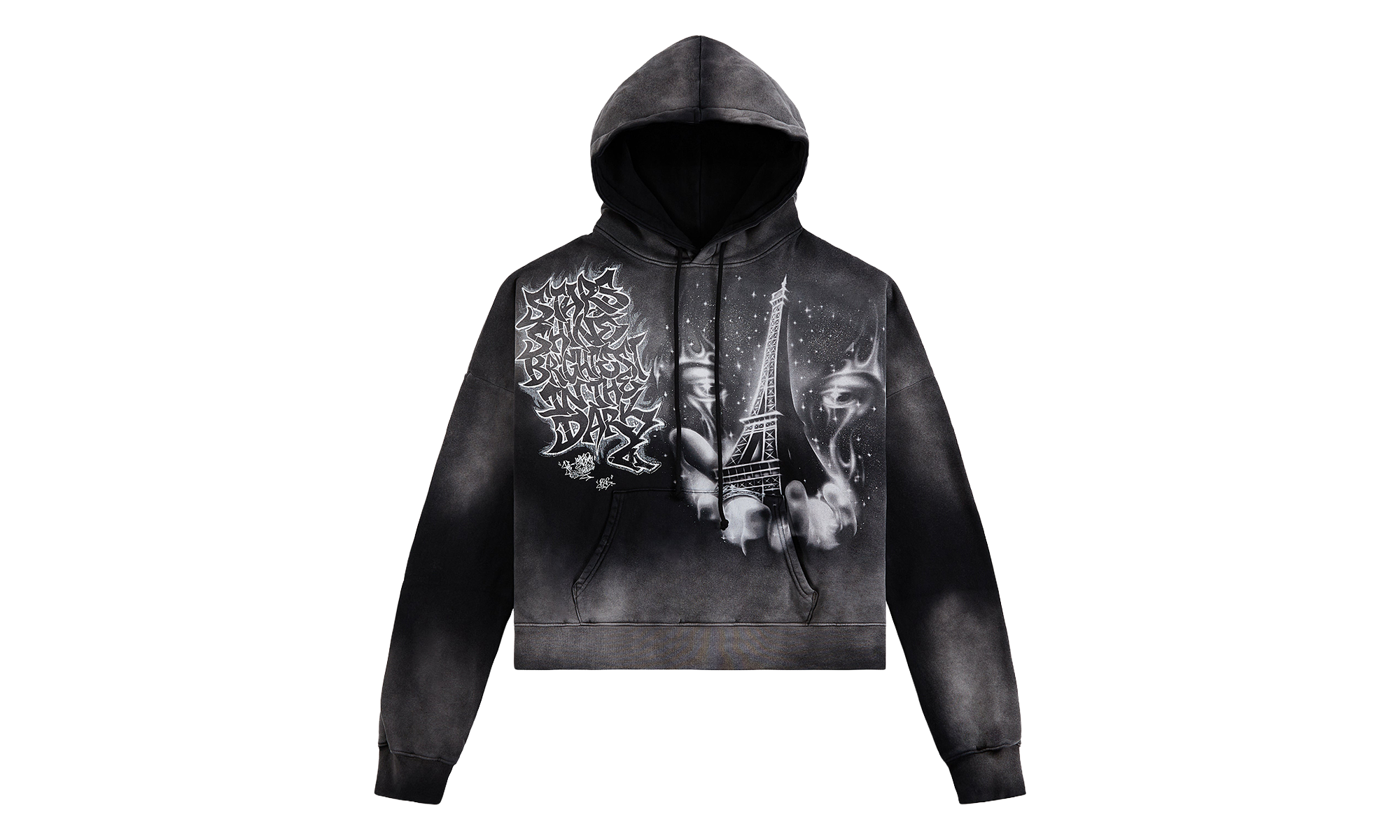 Eiffel Tower Hoodie "Black" HSR233