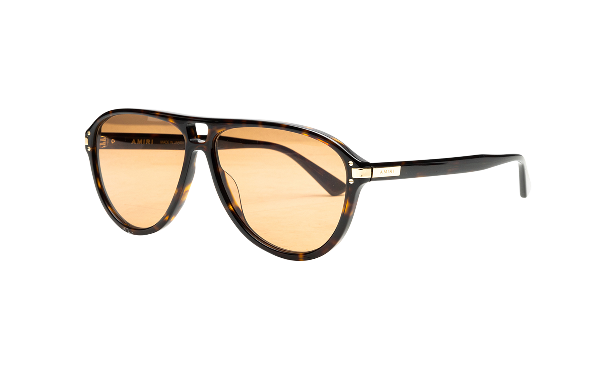 Aviator Logo Sunglasses "Brown" XA41764AC BBG