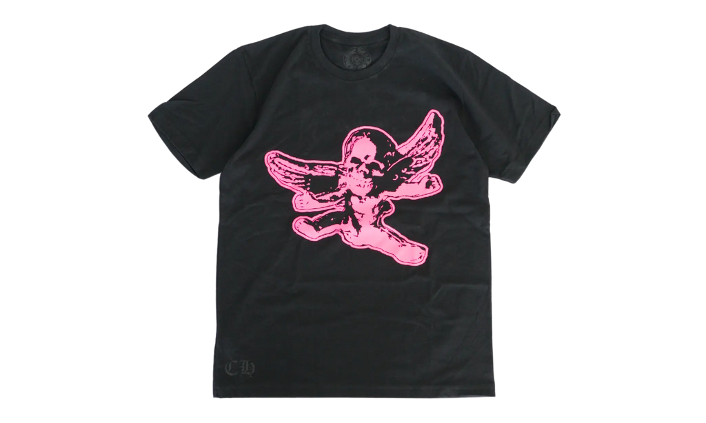 SS26 Pink Foti Tee "Black" CHRM0780