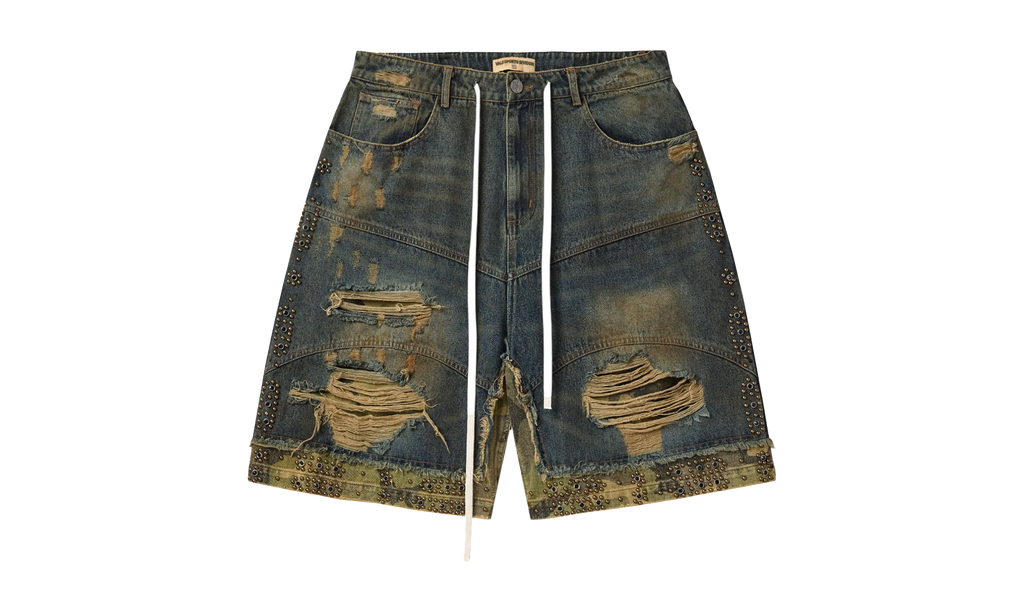 Sports DIV Black Pearl Denim Shorts "Desert Camo Combo" WTDK69KD