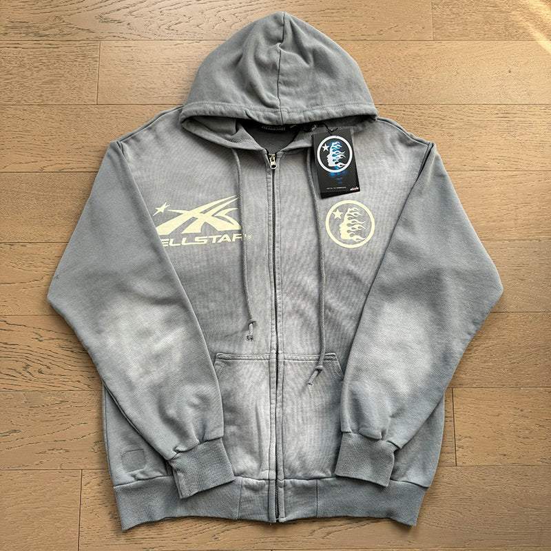 Hellstar Records Graphic Hoodie & Sweatpants Matching Set