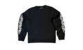 CASHMERE FLORAL KNIT SWEATER "Black" CHRM0477
