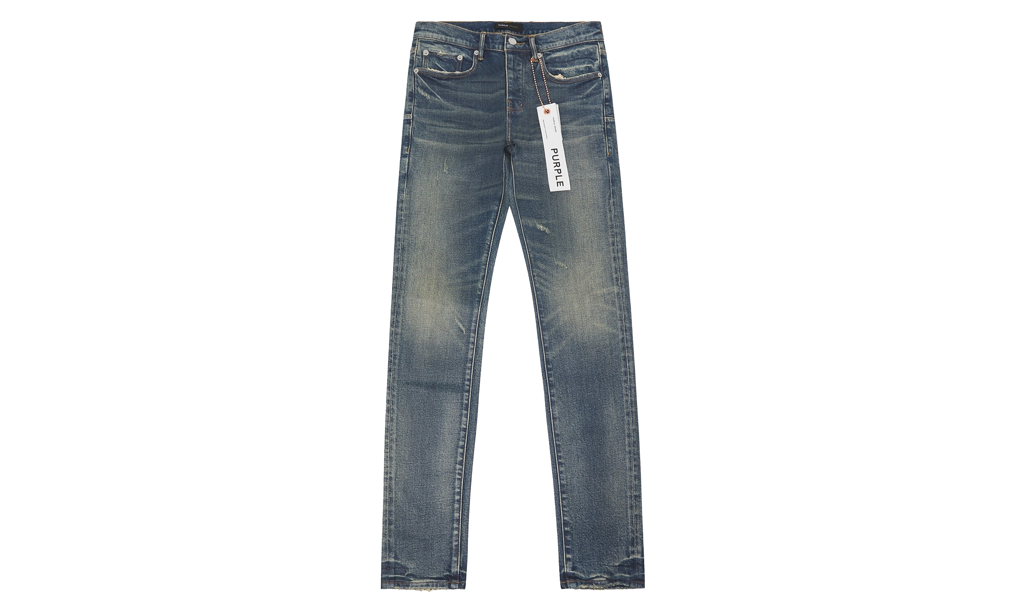 Purple Brand Southgate Coated Authentic Indigo "BLUE" P001 SSWA125