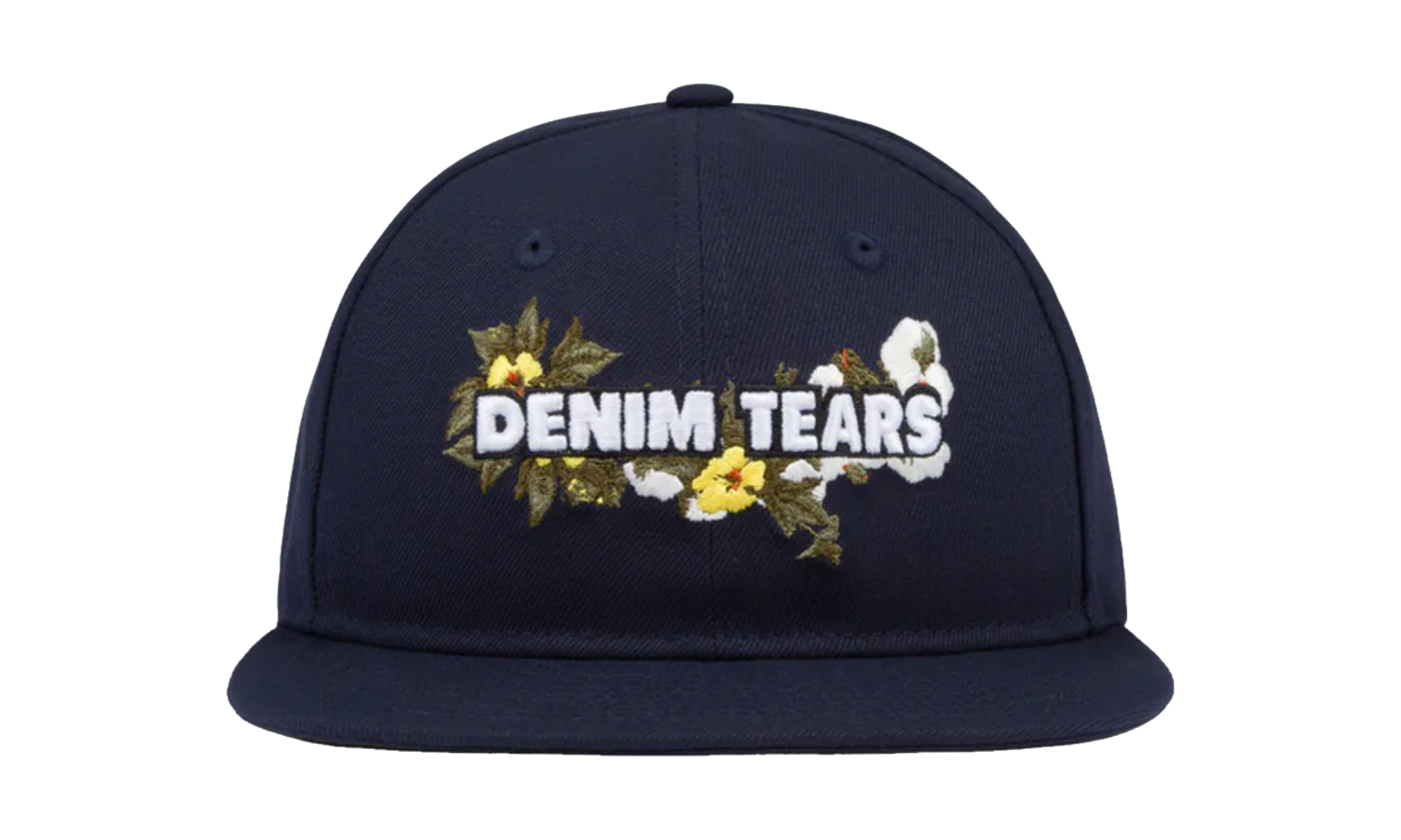 Floral Logo Adjustable Cap "New Era - Navy" DT570