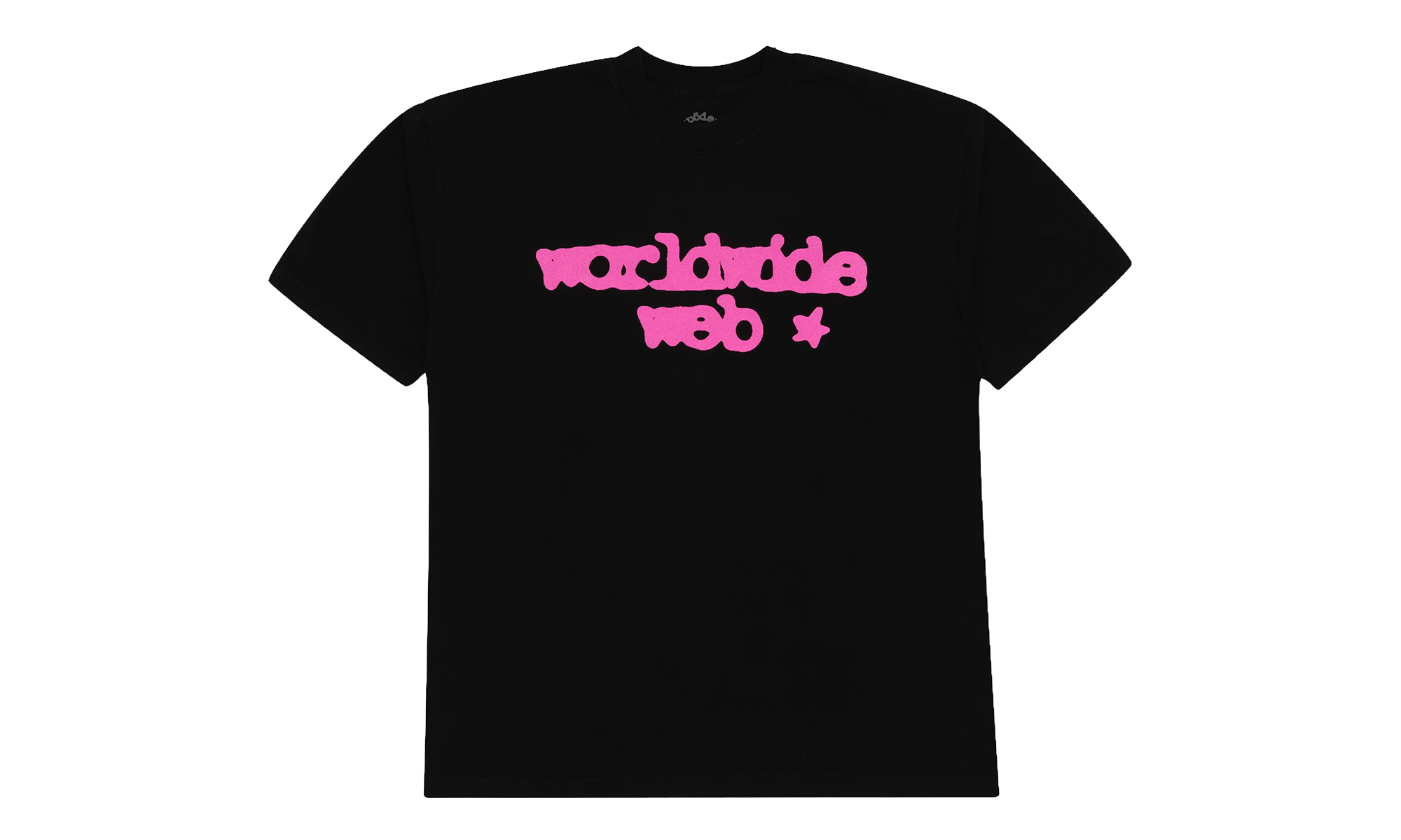 Web Logo Short Sleeve T-Shirt "Black Pink" SP5der339