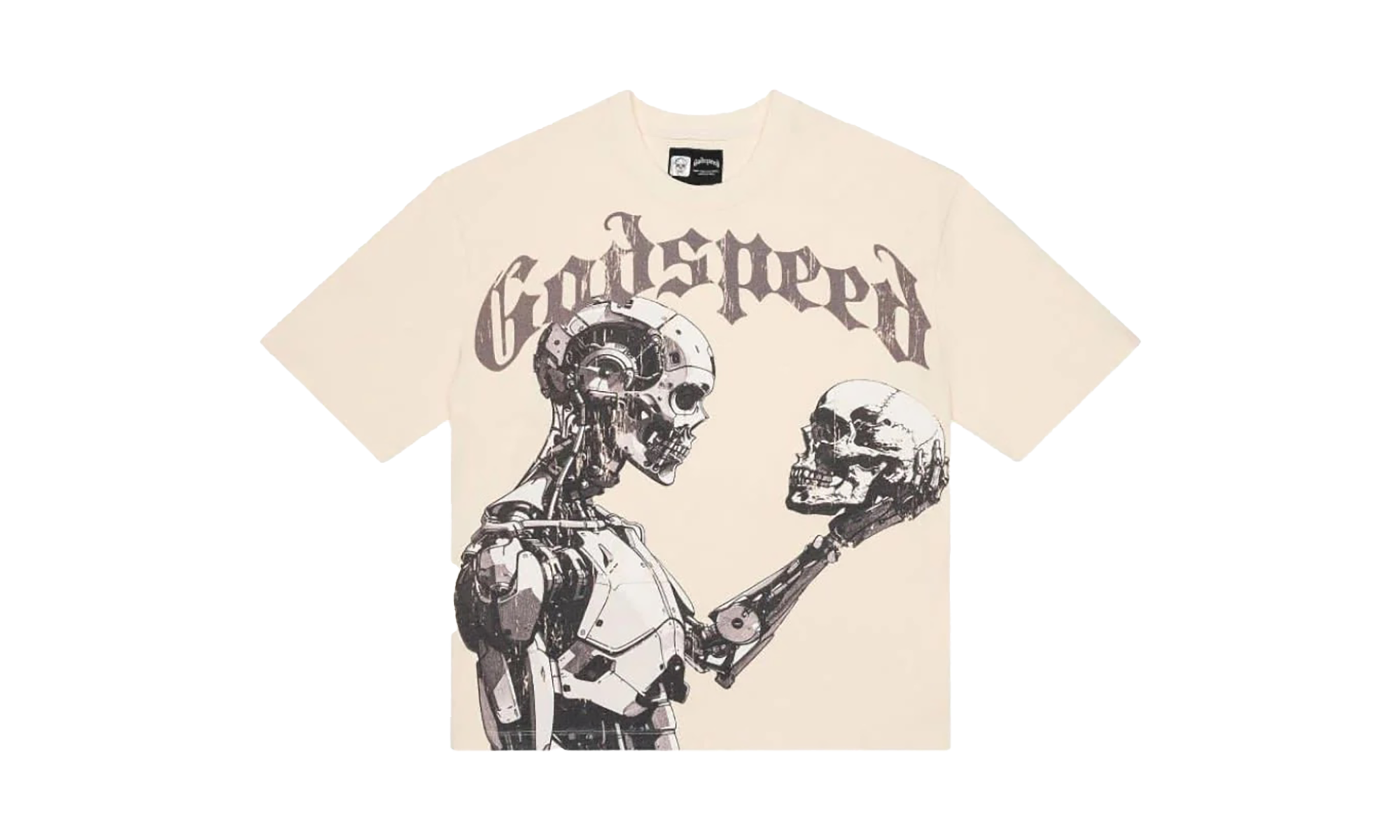 Mankind vs Ai III T-Shirt "Bone / Black" 2QIPXVLY