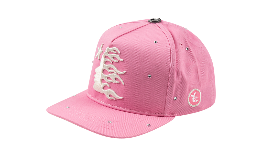 OG Logo Rhinestone Snapback Hat "Pink" HSR034