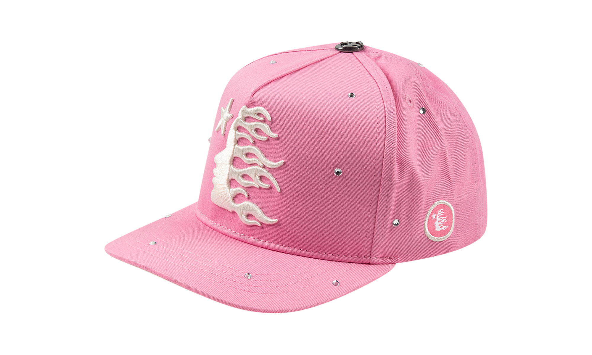 OG Logo Rhinestone Snapback Hat "Pink" HSR034