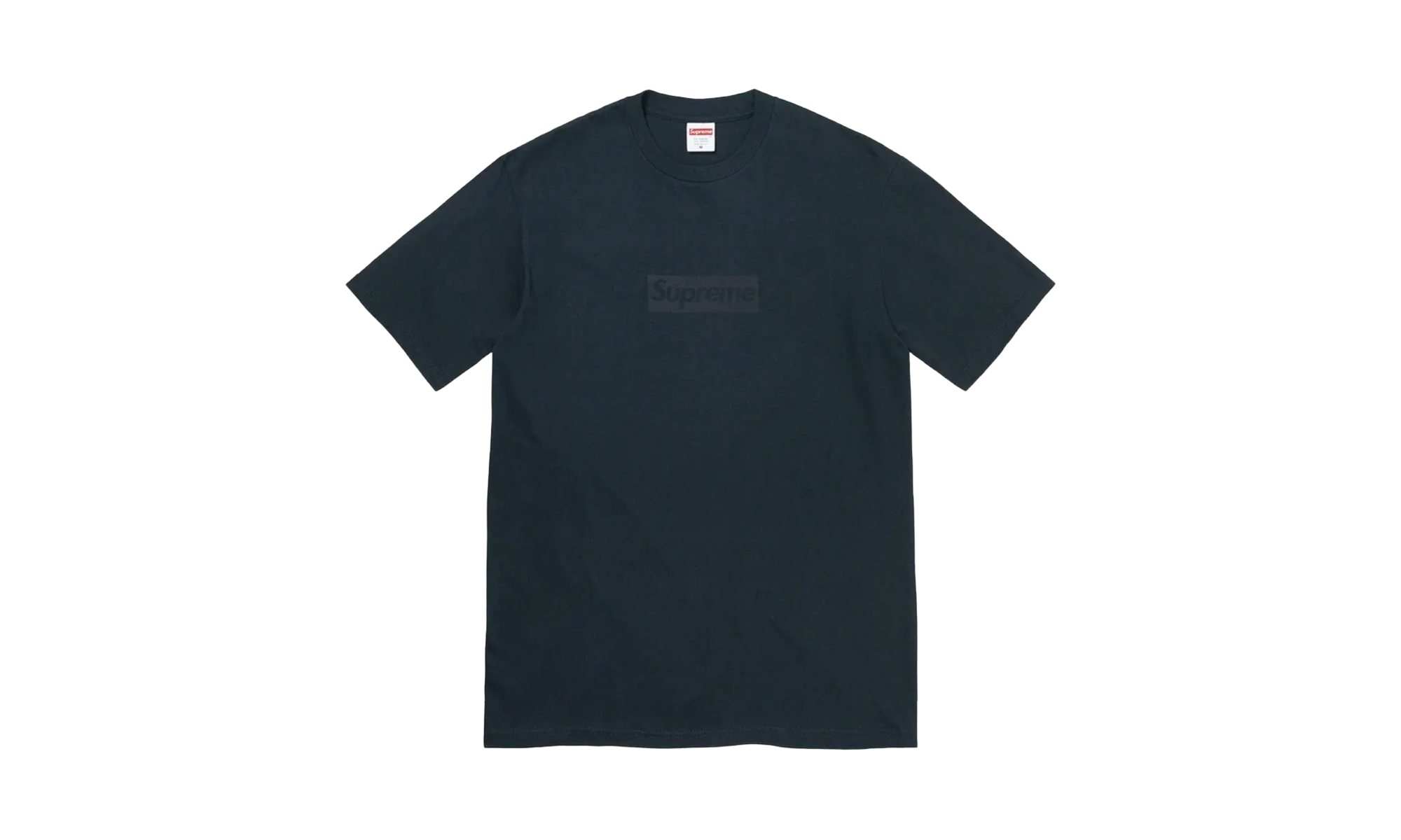 Tonal Box Logo T-Shirt "Navy" SS23T23 NAVY