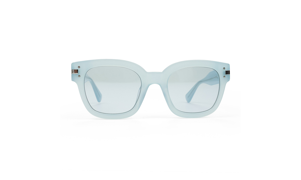 Classic Logo Sunglasses "Blue" XA41763AC_70's_Indigo